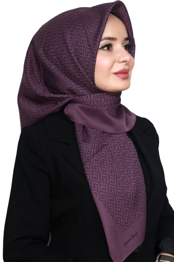 Pamuk Jakarlı Eşarp 4103-6