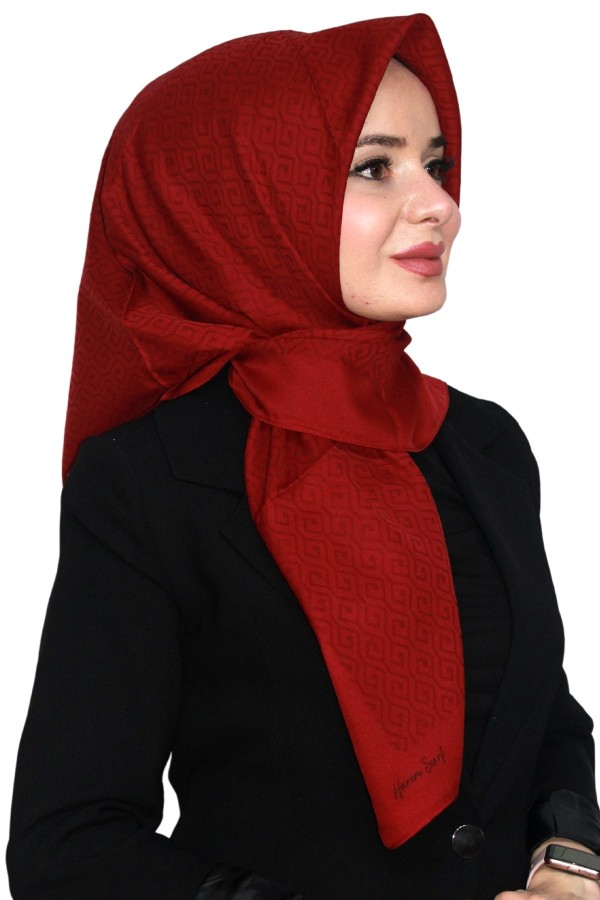 Pamuk Jakarlı Eşarp 4103-9