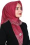 Yasemin Pamuk Flamlı Eşarp 1007-1