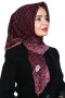 Yasemin Pamuk Flamlı Eşarp 1007-18- Yasemin-Flamlı Eşarp