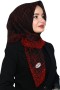 Yasemin Pamuk Flamlı Eşarp 1007-22