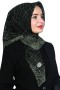Yasemin Pamuk Flamlı Eşarp 1007-3