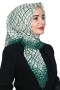 Yasemin Pamuk Flamlı Eşarp 1007-5
