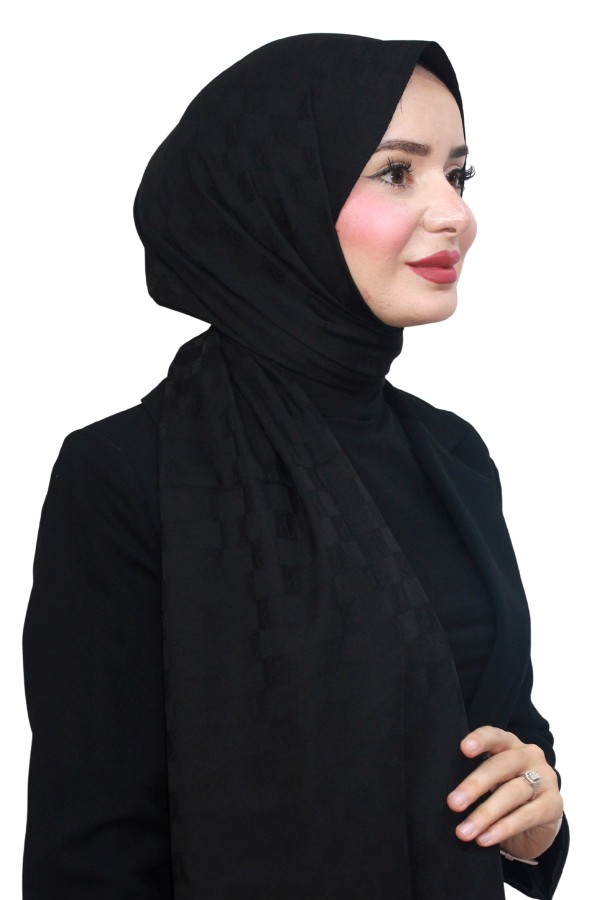 Lopres Jakarlı Şal 5035-2
