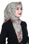 Yasemin Pamuk Flamlı Eşarp 1009-10