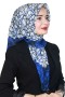 Yasemin Pamuk Flamlı Eşarp 1009-6