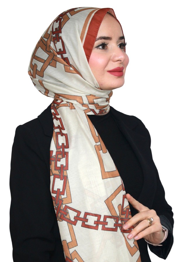 Organik Pamuk Şal 5031-3